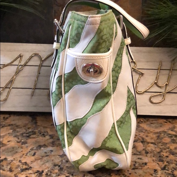 Coach mini zebra tote - Picture 2 of 11